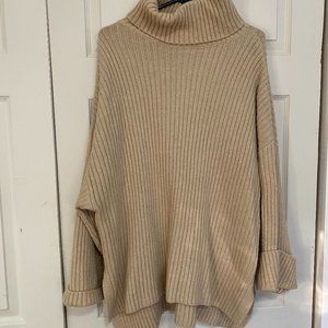 H&M oversized comfy turtleneck sweater